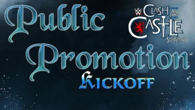 PublicPromotion – Clash at the Castle Kickoff