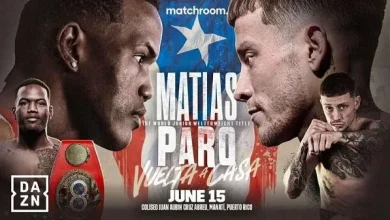 Boxing Matias Vs Paro